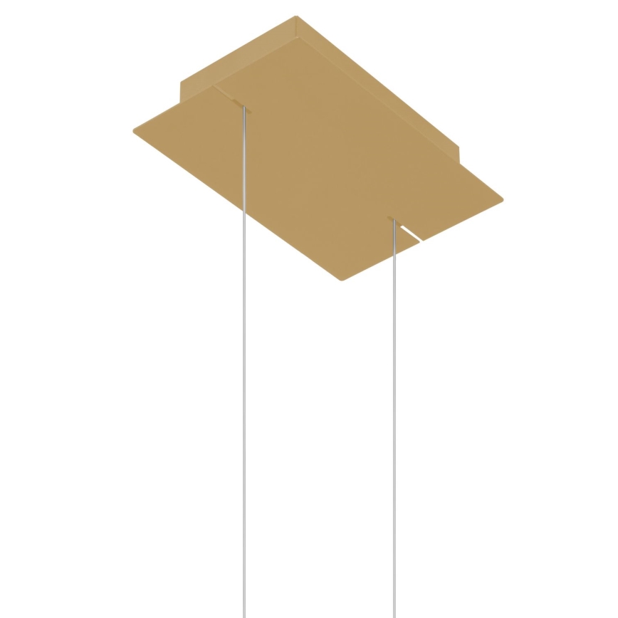 Thoro TH.221 - Lampadario LED a sospensione con filo RIO LED/30W/230V CRI 95 4000K diametro 55 cm oro