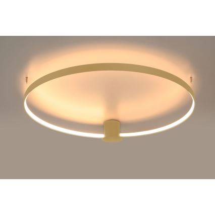 Thoro TH.222 - Plafoniera LED RIO LED/30W/230V CRI90 3000K diametro 55 cm oro