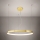 Thoro TH.246 - Lampadario LED a sospensione con filo RIO LED/50W/230V CRI 90 3000K diametro 78 cm oro