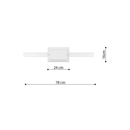 Thoro TH.248 - Lampadario LED a sospensione con filo RIO LED/50W/230V CRI90 3000K diametro 78 cm oro