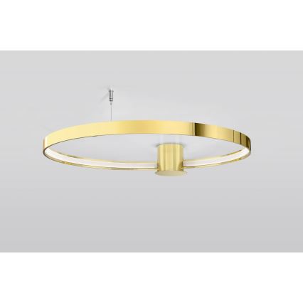 Thoro TH.252 - Plafoniera LED RIO LED/50W/230V CRI 90 3000K diametro 78 cm oro