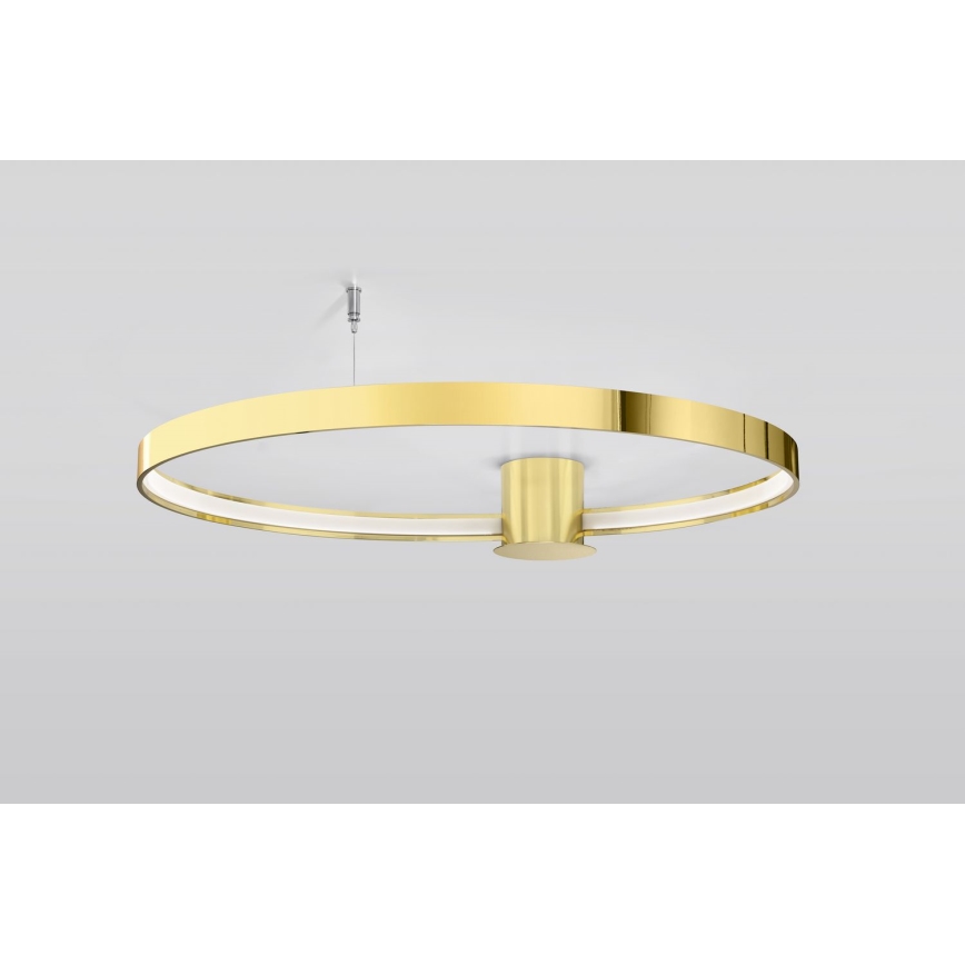 Thoro TH.252 - Plafoniera LED RIO LED/50W/230V CRI 90 3000K diametro 78 cm oro