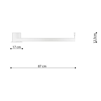 Thoro TH.252 - Plafoniera LED RIO LED/50W/230V CRI90 3000K diametro 78 cm oro