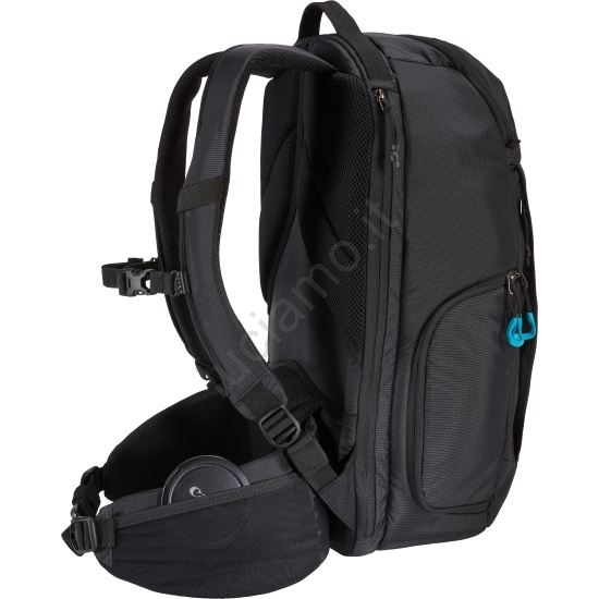 Thule Accent 28L Zaino Nero - Per Laptop 16" E Tablet, Scomparto SafeZone, Impermeabile