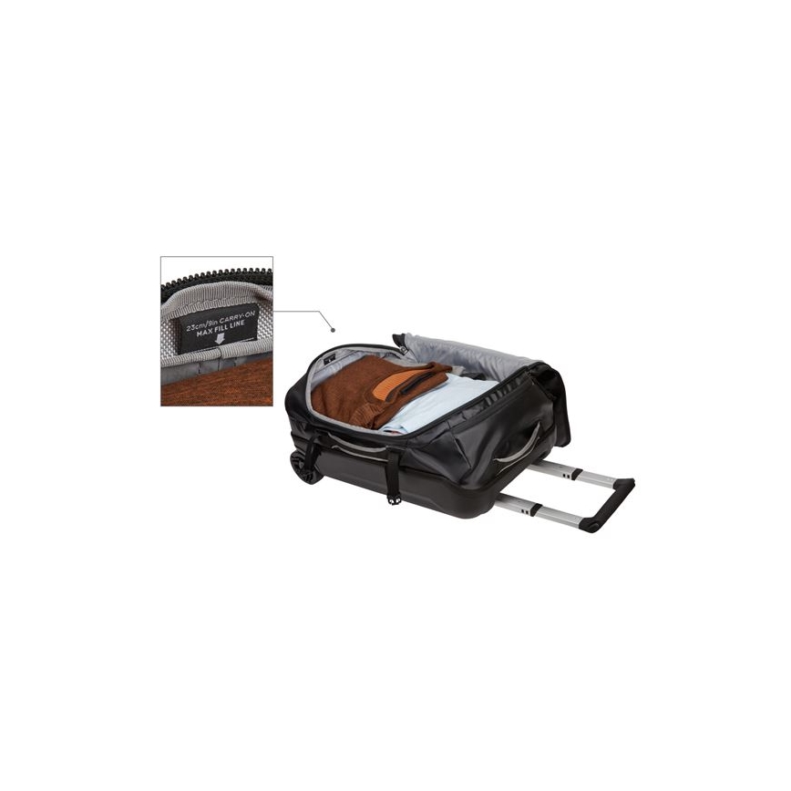 Thule TL-TCCO122K - Borsa sportiva su ruote Chasm 40 l nera