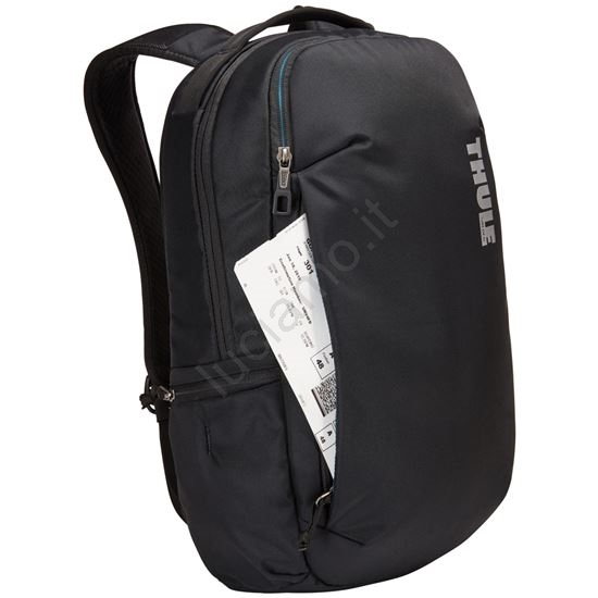 Thule Accent 28L Zaino Nero - Per Laptop 16" E Tablet, Scomparto SafeZone, Impermeabile