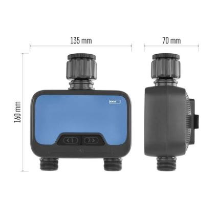 Timer di irrigazione GoSmart 2 uscita