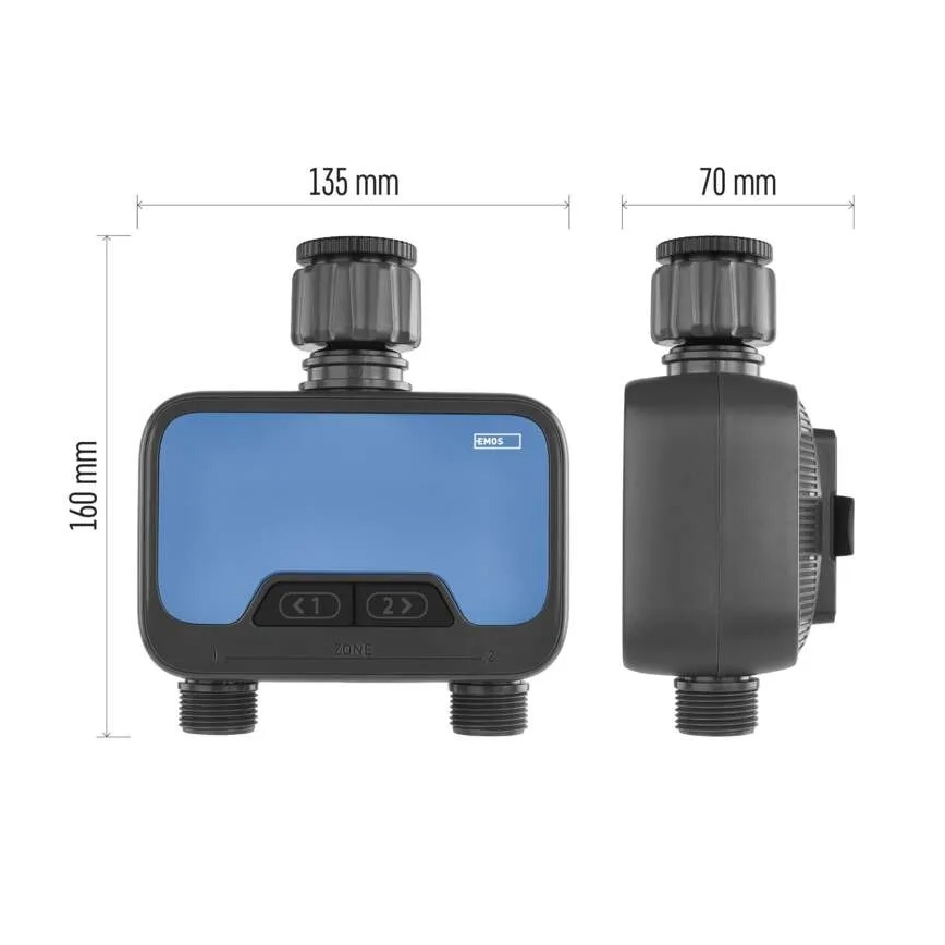 Timer di irrigazione GoSmart 2 uscita