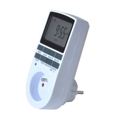 Timer digitale settimanale 16A/230V