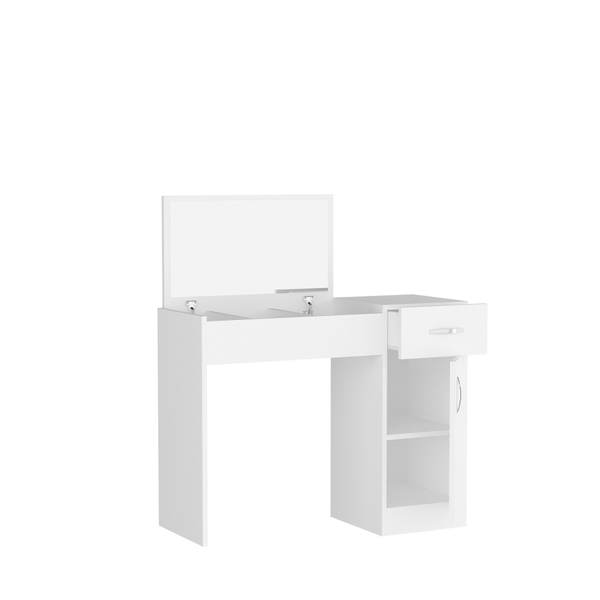 Toeletta tavolo da trucco  INCI 108,8x74,2 cm bianco