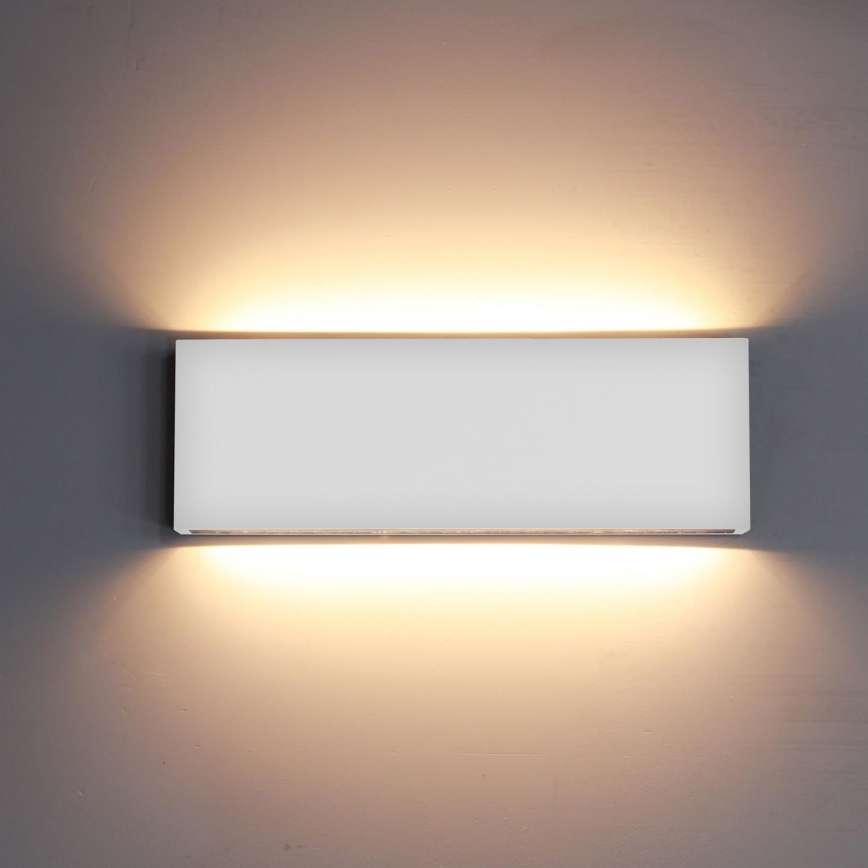 Top Lampada - Applique a LED da esterno OBLIGO LED/12W/230V IP65 bianco