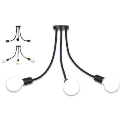 Top Lampada Galileo 3 C - Lampadario a sospensione con supporto rigido GALILEO 3xE27/40W/230V