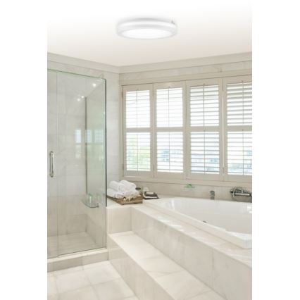 Top Lampada - Lampada LED da bagno COMET LED/24W/230V 3000/4000/6500K IP54 diametro 30 cm bianco