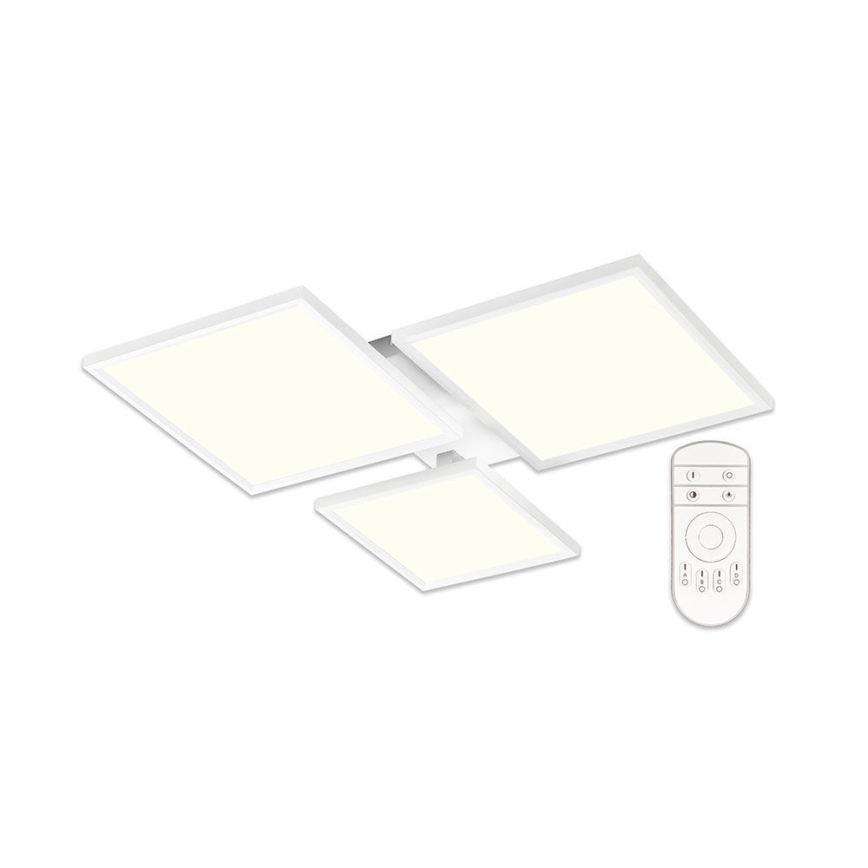 Top Lampada - Lampadario a plafone LED dimmerabile MERKUR LED/50W/230V 3000-6500K bianco + telecomando