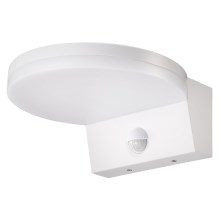 Top Lampada - LED Applique da esterno con sensore NOVARA LED/15W/230V IP65 bianco