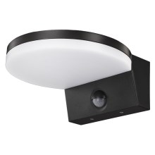 Top Lampada - LED Applique da esterno con sensore NOVARA LED/15W/230V IP65 nero