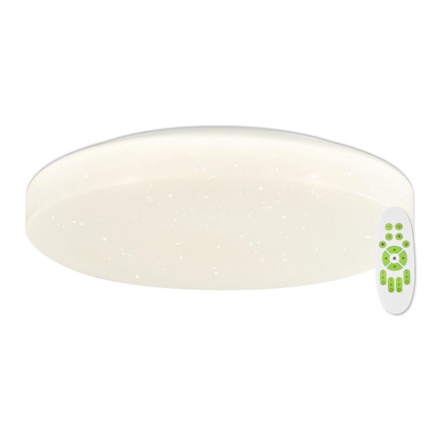 Top Lampada - Plafoniera LED dimmerabile da bagno TWISTER LED/51W/230V IP44 + telecomando