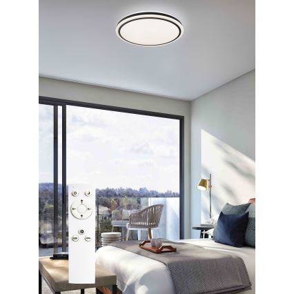 Top Lampada - Plafoniera LED dimmerabile ONYX LED/36W/230V 3000-6500K diametro 38 cm + telecomando