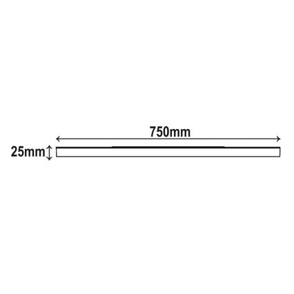 Top Lampada - Plafoniera LED dimmerabile REVIT LED/70W/230V 3000-6500K diametro 75 cm bianco + telecomando