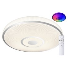 Top Lampada - Plafoniera LED RGB dimmerabile RAINBOW LED/24W/230V arrotondato + telecomando