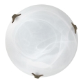 Top Light 5504/40/ZL/AL - Plafoniera 2xE27/60W/230V