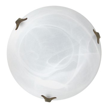 Top Light 5504/40/ZL/AL - Plafoniera 2xE27/60W/230V