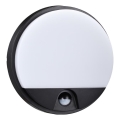 Top Light - Applique da esterno a LED con sensore di movimento e crepuscolare BARI LED/15W/230V 4000K IP54