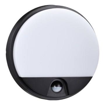 Top Light - Applique esterno a LED con sensore di movimento e crepuscolare BARI LED/15W/230V 4000K IP54