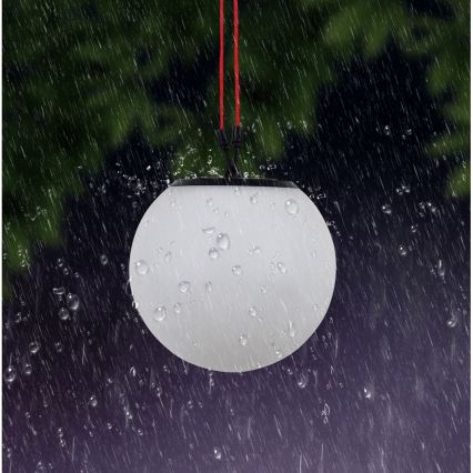 Top Light BALL RGB +TC - Lampada solare LED RGB dimmerabile BALL LED/1,2W/3,7V IP44 1800 mAh + telecomando