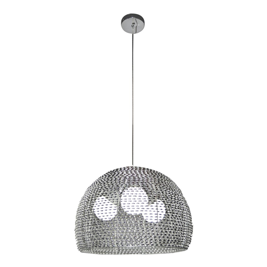 Top Light Davos 50 - Lampadario DAVOS 3xE27/60W/230V cromo lucido