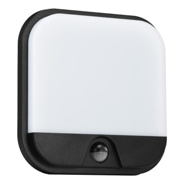 Top Light - Lampada da parete a LED per esterni con sensore di movimento e crepuscolare BARI LED/20W/230V 4000K IP65