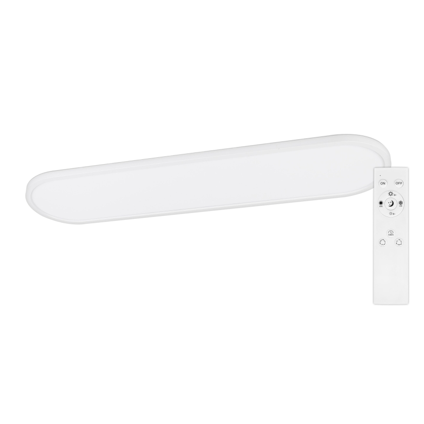 Top Light - LED dimmerabile lampada da soffitto a montaggio superficiale o a sospensione OVAL LED/36W/230V 3000-6500K bianco + telecomando