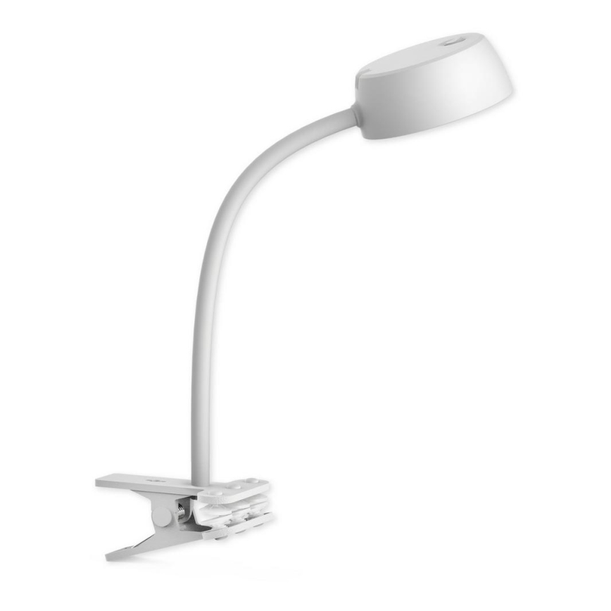 Top Light - Lampada LED da tavolo con clip LED/4,5W/230V bianca
