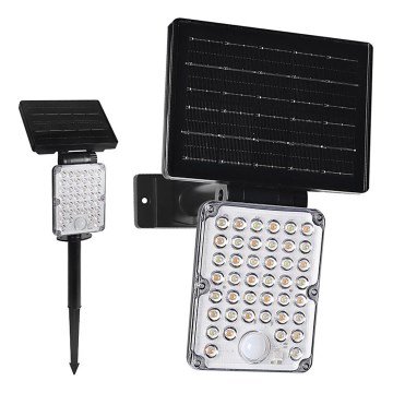 Top Light - Lampada solare a LED con sensore 3 in 1 ZENITH LED/10W/3,7V 3000/4000/6500K IP54 2400 mAh