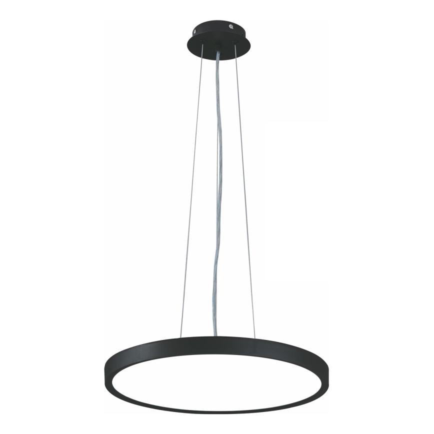 Top Light - Lampadario a sospensione con filo LED dimmerabile REVIT LED/36W/230V 3000-6500K diametro 40 cm nero + telecomando