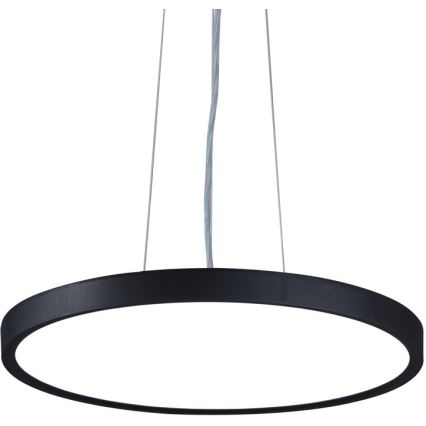 Top Light - Lampadario a sospensione con filo LED dimmerabile REVIT LED/36W/230V 3000-6500K diametro 40 cm nero + telecomando
