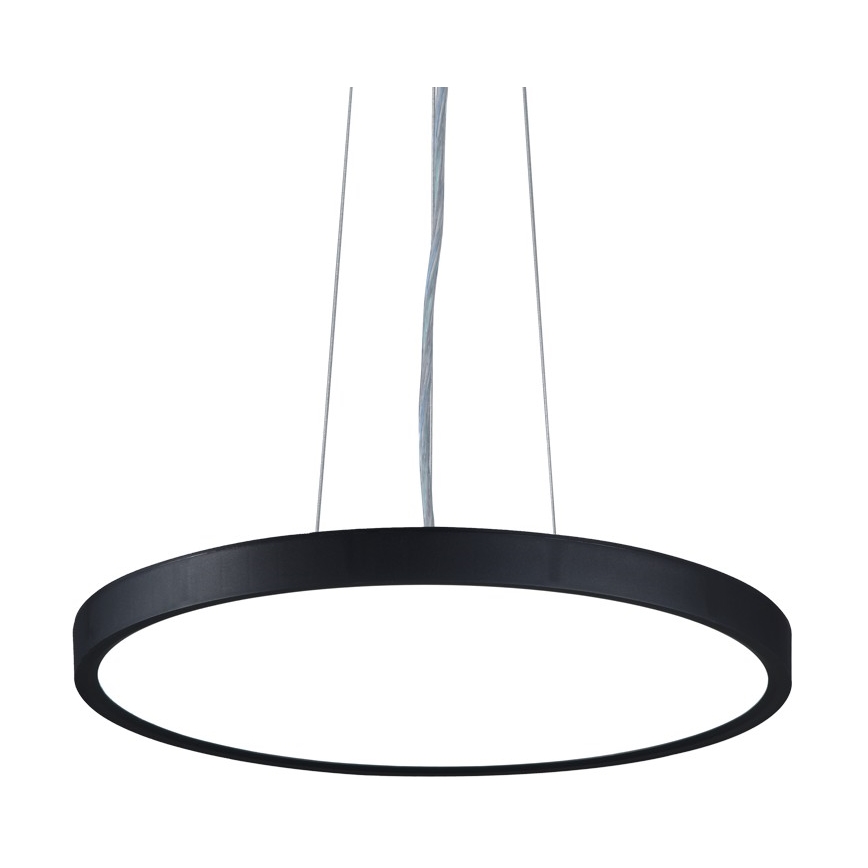 Top Light - Lampadario a sospensione con filo LED dimmerabile REVIT LED/36W/230V 3000-6500K diametro 40 cm nero + telecomando