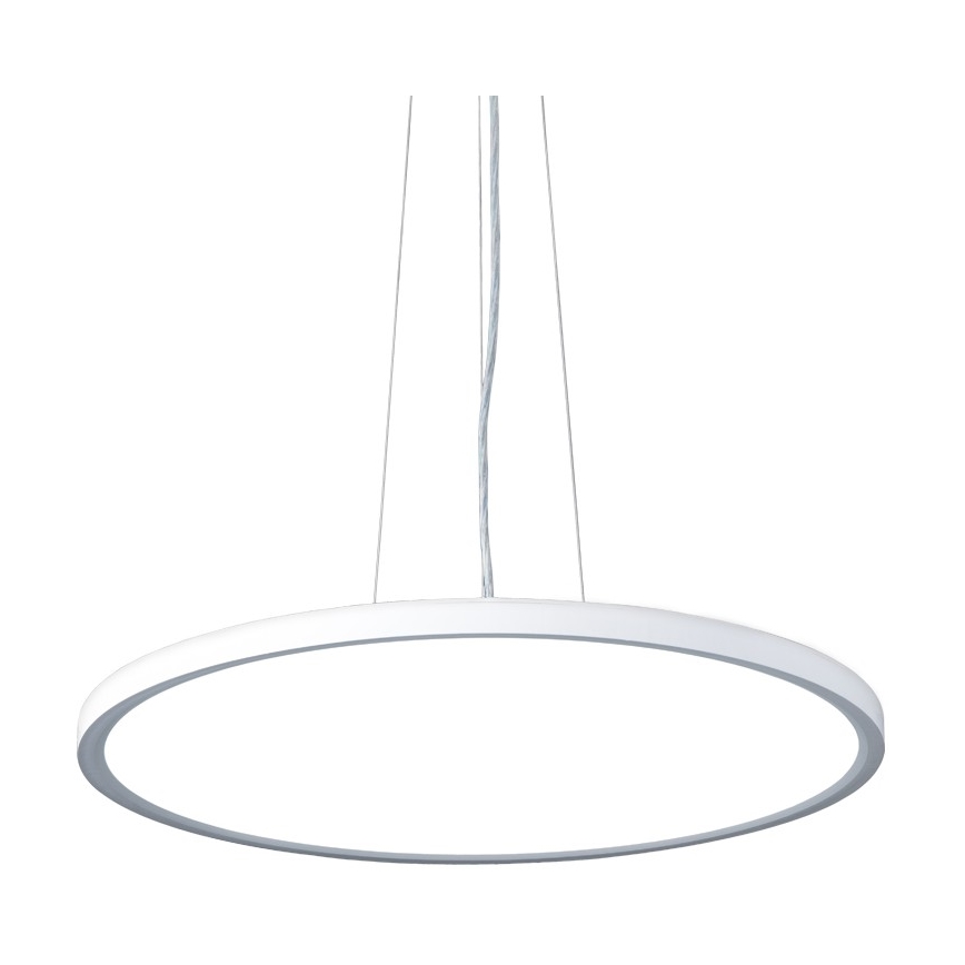 Top Light - Lampadario a sospensione con filo LED dimmerabile REVIT LED/50W/230V 3000-6500K diametro 60 cm bianco + telecomando