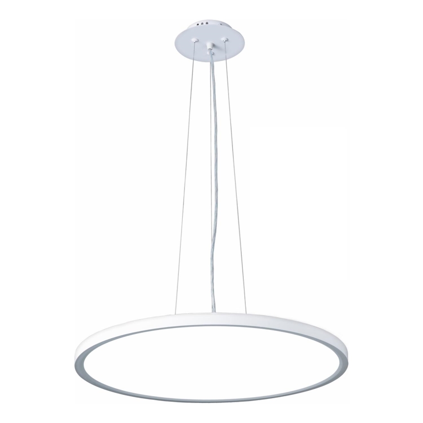 Top Light - Lampadario a sospensione con filo LED dimmerabile REVIT LED/50W/230V 3000-6500K diametro 60 cm bianco + telecomando