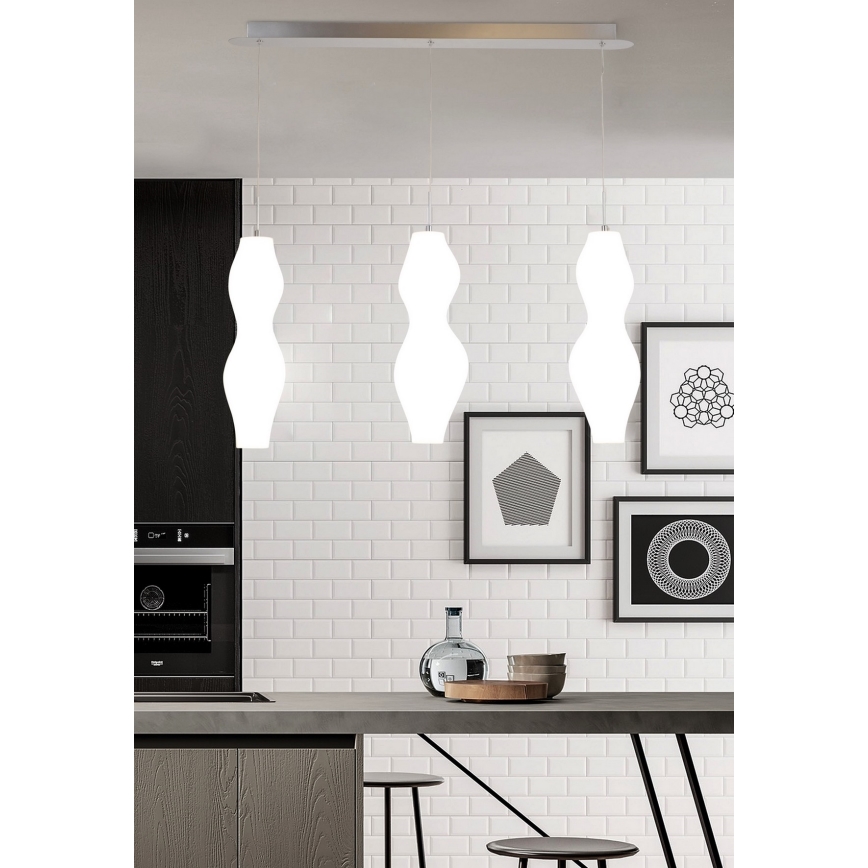 Top Light - Lampadario LED a sospensione con filo VENUS 3xLED/20W/230V 4000K