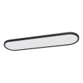 Top Light - LED dimmerabile plafoniera/sospensione da soffitto OVAL LED/36W/230V 3000-6500K nera + telecomando