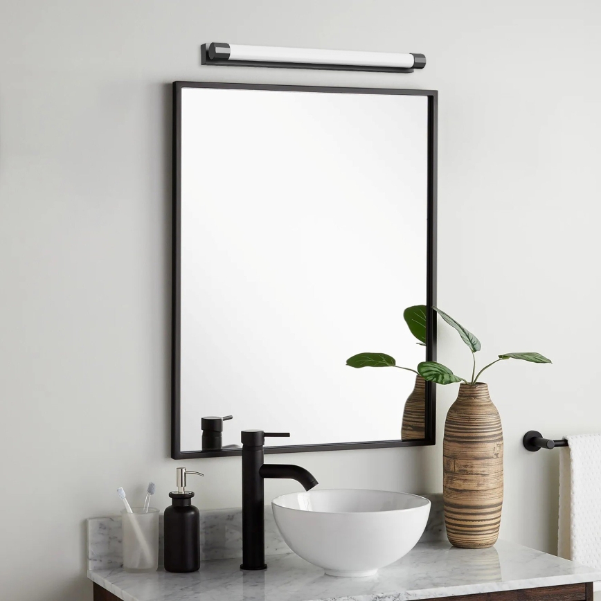 Top Light - Illuminazione LED per specchio da bagno TURIA LED/12W/230V 3000/4000/6500K IP44 60 cm nero