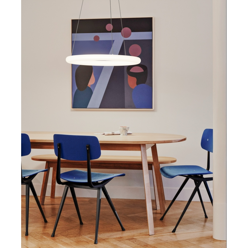 Top Light - Lampadario LED dimmerabile a sospensione con cavo RINGO LED/40W/230V 3000-6500K bianco + telecomando