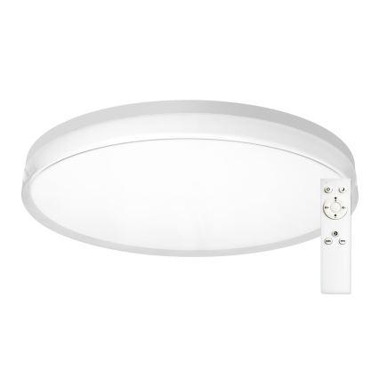 Top Light - LED plafoniera da bagno dimmerabile NEXUS LED/55W/230V 3000-6500K IP44 Ø 48 cm bianca + telecomando