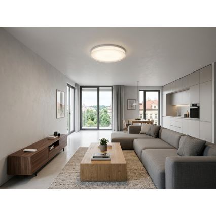 Top Light - Plafoniera LED da bagno dimmerabile NEXUS LED/45W/230V 3000-6500K IP44 Ø 38 cm bianca + telecomando