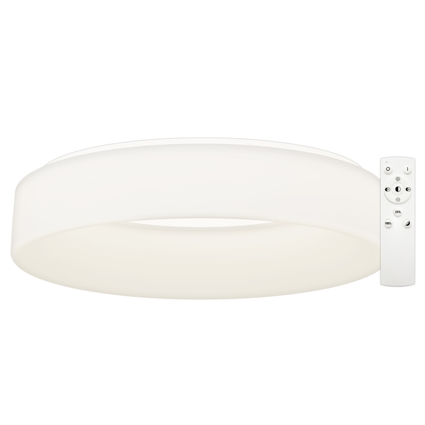 Top Light - Lampada da soffitto dimmerabile a LED HALO LED/60W/230V 3000-6500K Ø 60 cm bianca + telecomando