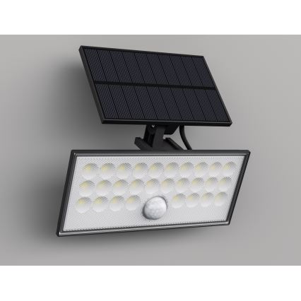 Top Light - Proiettore solare da parete a LED con sensore HELEON VARIO LED/8W/3,7V IP65 4000K + telecomando