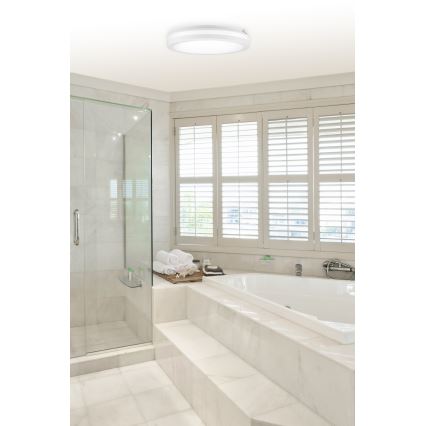 Top Light - Plafoniera LED per bagno COMET LED/40W/230V 3000/4000/6500K IP54 bianco Ø 40 cm