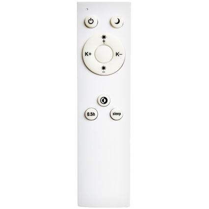 Top Light - Plafoniera LED dimmerabile da bagno PETAL LED/48W/230V IP44 3000-6500K diametro 48 cm bianco + telecomando