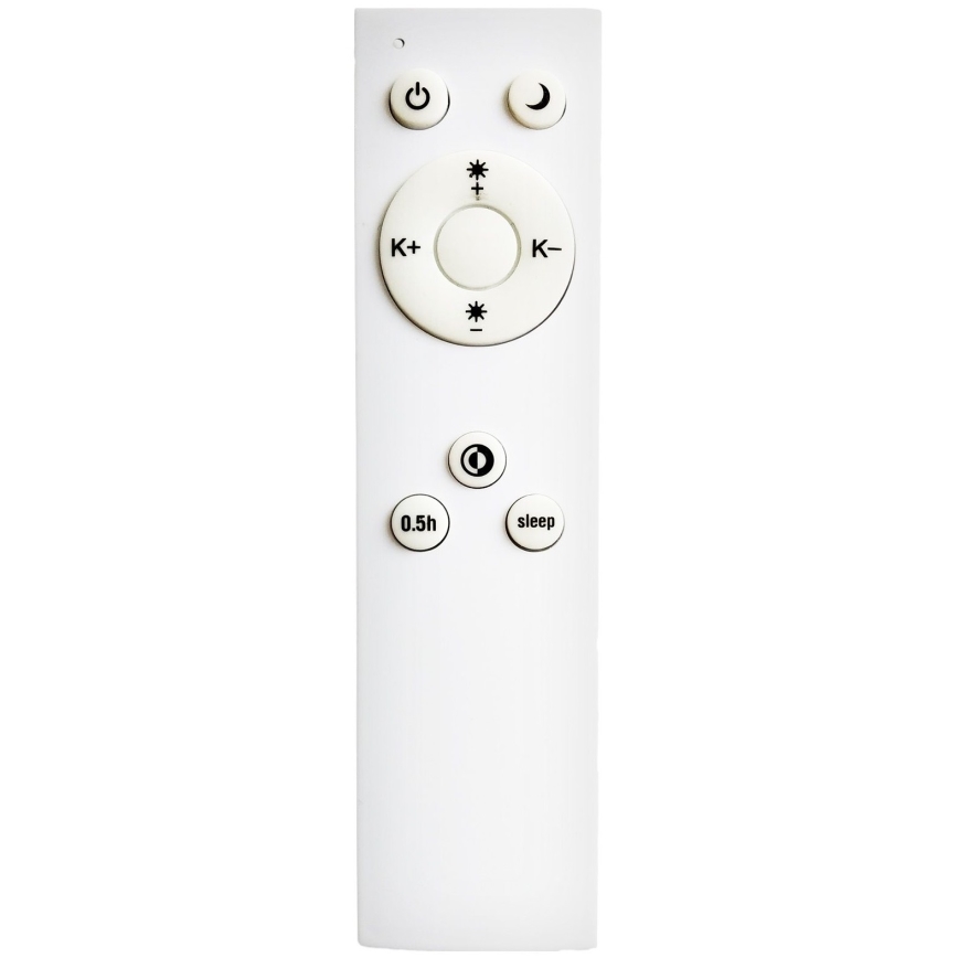 Top Light - Plafoniera LED dimmerabile da bagno PETAL LED/48W/230V IP44 3000-6500K diametro 48 cm bianco + telecomando